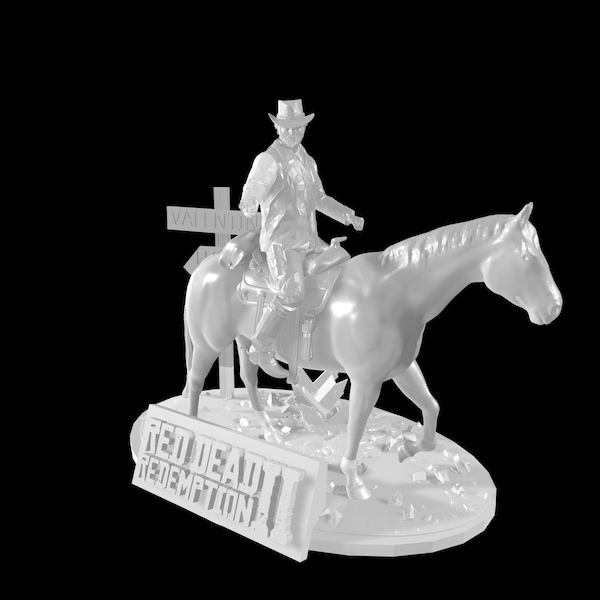 Red Dead Redemption Figure Etsy