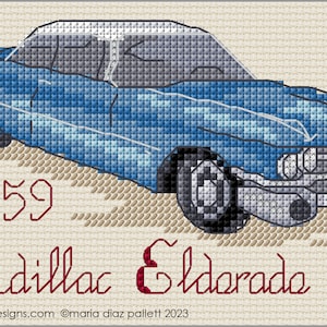 1959 Cadillac Eldorado - Zählmuster