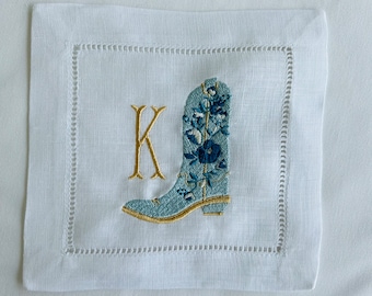 Servilletas De Papel Personalizadas Con Diseño De Botas De Vaquero