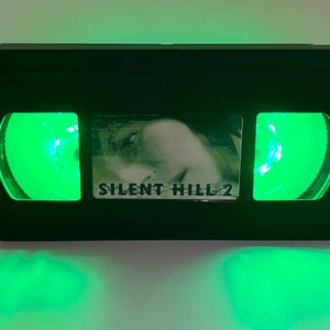 Silent Hill 2 VHS Lamp | Lakeside Hotel VHS | Survival Horror | Gamer Gifts | Video Game Merchandise | Retro Video Tape Night Light