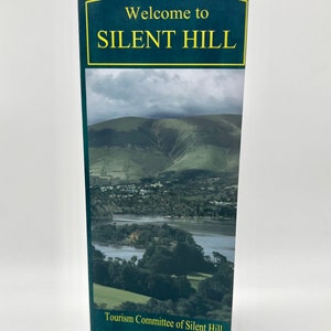 Silent Hill Inspired Tourism Brochure Map Video Game Art Survival Horror Merch image 1