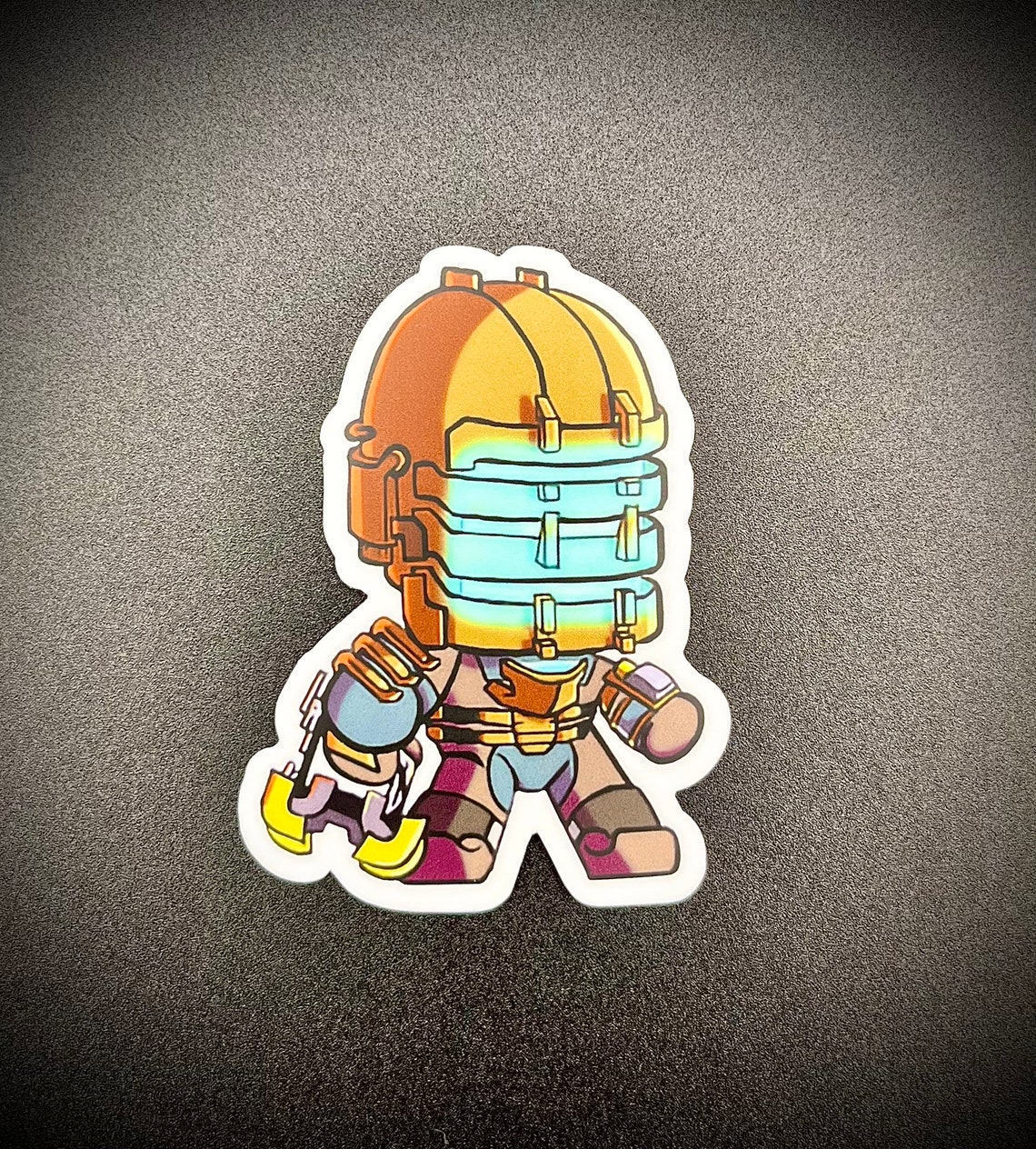 Dead Space Chibi Isaac Clarke Die-cut Vinyl OG Suit - Etsy