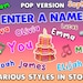 CUSTOM BIRTHDAY SONG With Name | Enter Your Name for a Personal ...