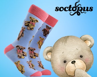 Teddybears Socks - Teddy Gifts - Cute Bears - Teddybear Gifts - Socks Gifts - Novelty Socks - Unisex Socks - Socks for Men - Socks for Women