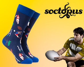 Novelty Socks, Socks Gifts, Rugby Socks, Good Try, Rugby Gift, Rugby, Unisex Socks,  Socks for Men, Socks for Women, Rugby Gifts for Girls