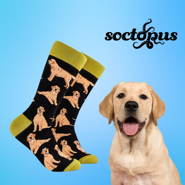 Labrador Socks - Socks Gifts - Novelty Socks - Labrador Gifts - Labrador Mum - Labrador Dad - Labradorable - Unisex Socks - Socks for Women