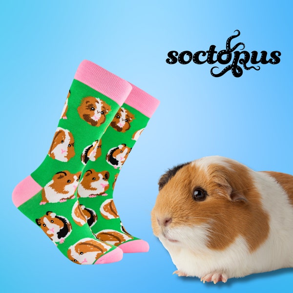 Guinea Pig Socks - Novelty Socks - Socks Gifts - I am not a Hamster - Unisex Socks - Guinea Pig Gifts - Guinea Pig Mom - Guinea Pig Dad