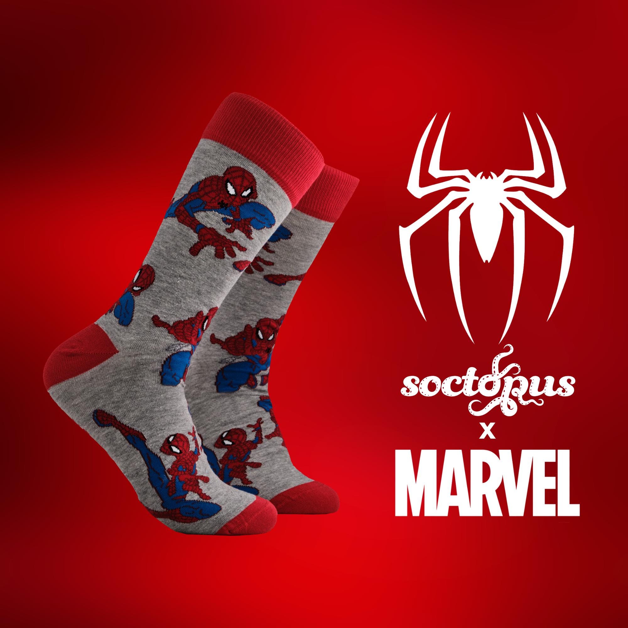 Chaussette spiderman adulte new arrivals