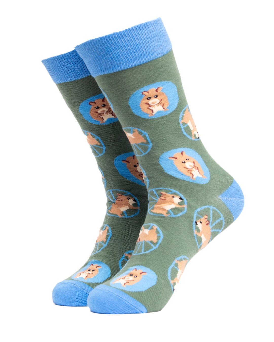 STUCK on the WHEEL Hamster SOCK Etsy