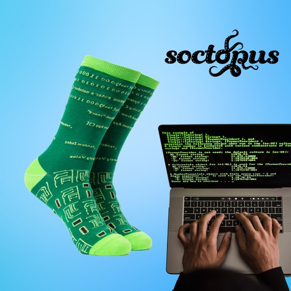 Coding Socks Novelty Socks Socks Gifts Computer Gifts Sign of the Times  Coder Gift Socks for Men Socks for Women 