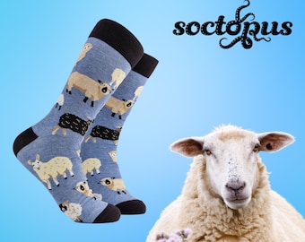 Sheep Lover Socks - Sheep Socks - Farmyard Gifts - Socks Gifts - Novelty Socks - Unisex Socks - Socks for Men - Socks for Women