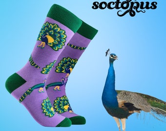 Party Peacocks Socks