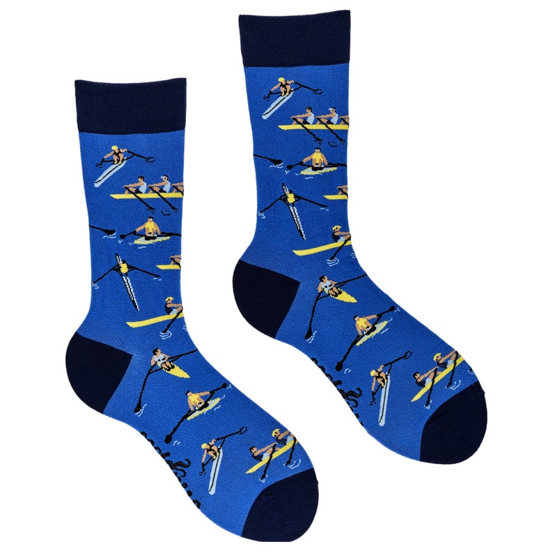 Rowing Socks Rowing Gifts Rowing Boat Sock Gifts Novelty Socks Unisex Socks Socks for Men Socks for Women image 4