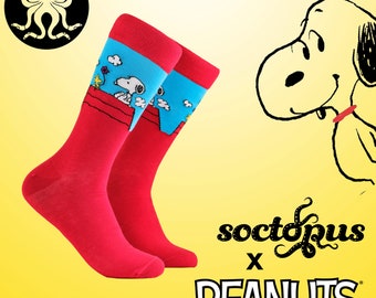 Peanuts Socks - Snoopy & Woodstock