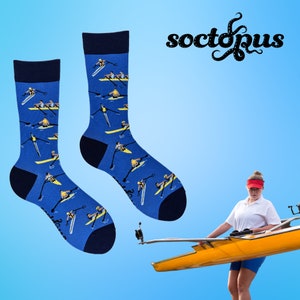 Rowing Socks Rowing Gifts Rowing Boat Sock Gifts Novelty Socks Unisex Socks Socks for Men Socks for Women image 2