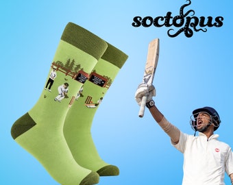 Cricket Socks - Cricket Player Gifts - Cricket Sport Gifts - Sock Gifts - Novelty Socks - Unisex Socks - Socks for Men - Socks for Women