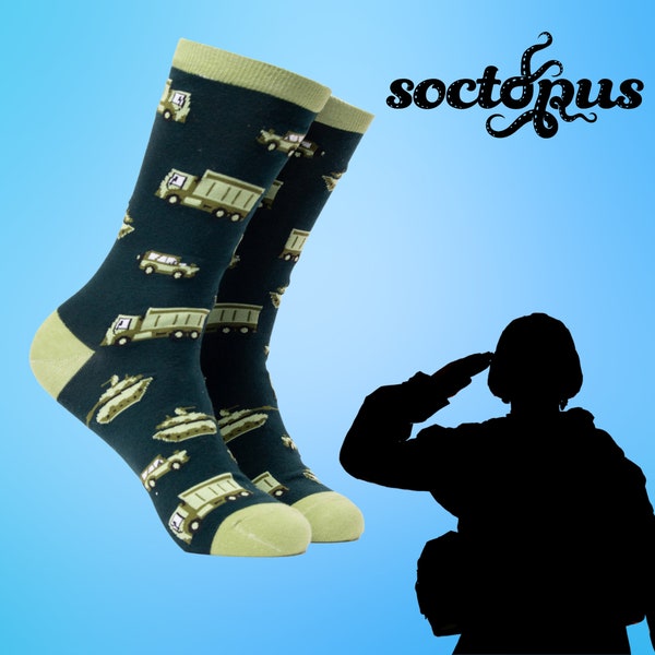 Army socks - Sock Gifts - Novelty Socks - Army gifts - Veteran Gift - Veteran Wife - Unisex Socks - Socks for Men - Socks for Women