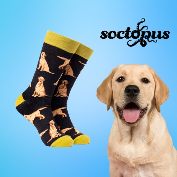 Labrador Socks - Socks Gifts - Novelty Socks - Labrador Gifts - Labrador Mum - Labrador Dad - Labradorable - Unisex Socks - Socks for Women