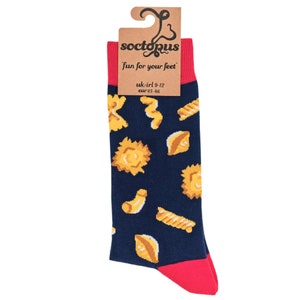 Pasta Lover Socks Pasta Gifts Italian Gifts Sock Gifts Novelty Socks Unisex Socks Socks for Men Socks for Women image 5