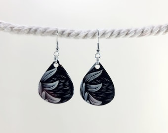 Soda can earrings