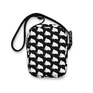 Wooli Utility Crossbody Bag – Rave Festival Sling Pack, EDM Streetwear Shoulder Bag, Dubstep Concert Pack Alternative, Unisex Bag