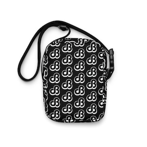 Daily Bread Utility Crossbody Bag – Rave Festival Sling Pack, EDM Streetwear Shoulder Bag, Dubstep Concert Pack Alternative, Unisex Bag