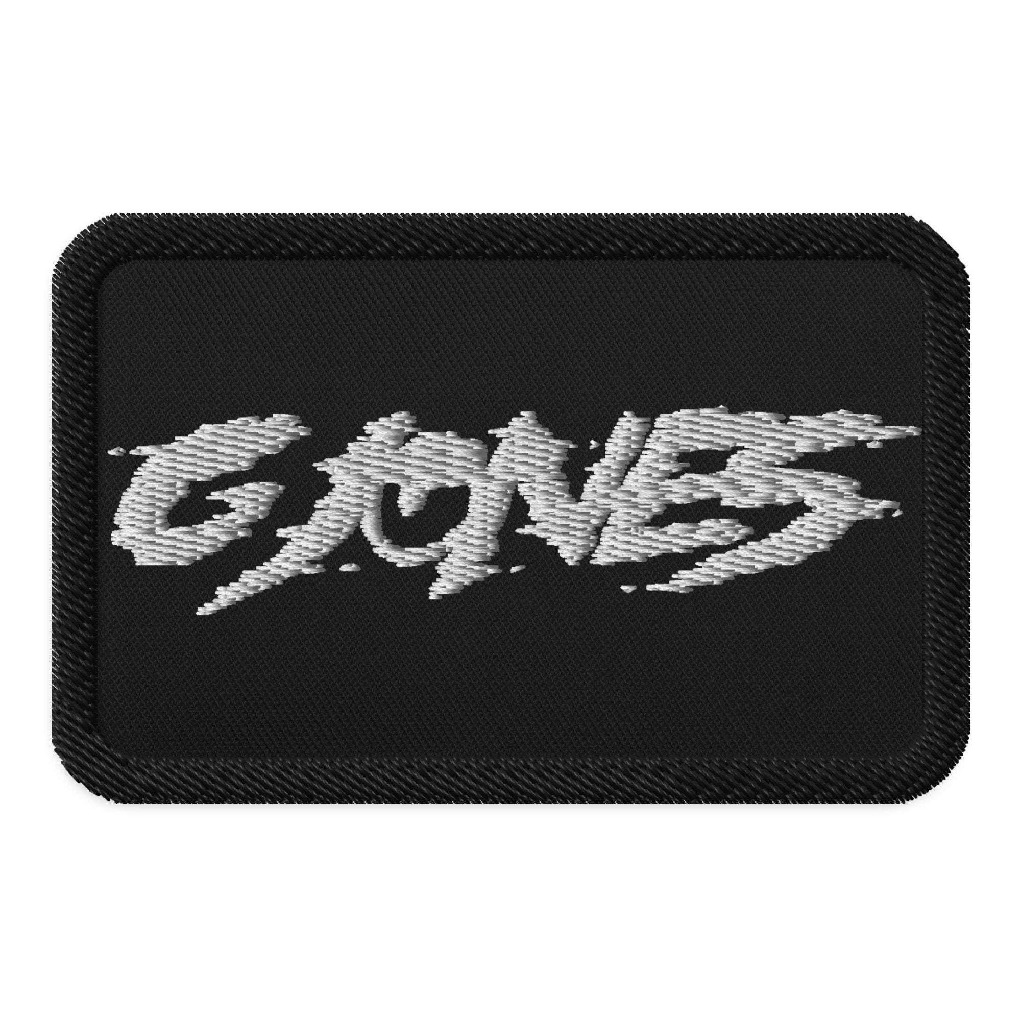 ★G-CUT★ Embroidered Logo Patch Pocket Jumper _Black 725512 ATG-Shield-Pocket-Black-