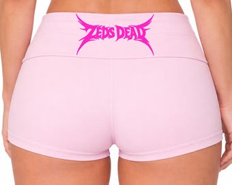 Zeds Dead Y2K fold over micro shorts