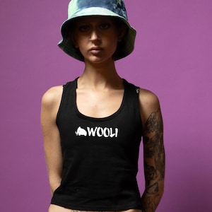 Wooli Tank Top – Rave Festival Outfit | Dubstep Streetwear | Bass Music Clothing | EDM Unisex Tank | Trippy Party Top | Basshead Gift
