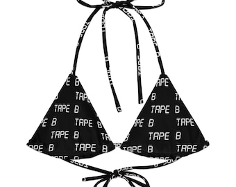 Tape B Rave Top – String Festival Top for EDM, Dubstep & Bass Music Lovers – Trippy Outfit for Raves and Music Festivals