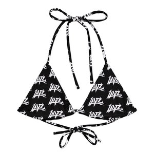 Layz Rave Top – String Festival Top for EDM, Dubstep & Bass Music Lovers – Trippy Outfit for Raves and Music Festivals