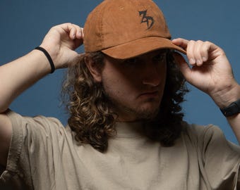 Zeds Dead Embroidered Corduroy Hat – Rave Festival Cap for EDM Bassheads | Unstructured Adjustable Dad Hat