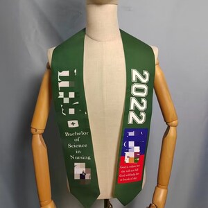 Custom Special Graduation Stole, Personalized Graduation Sash ...