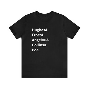 Lover of Poetry Unisex Jersey Short Sleeve Tee