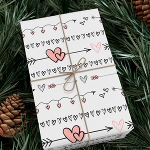 Hearts & Arrows Gift Wrap