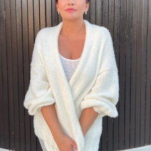 White store cardigan jacket