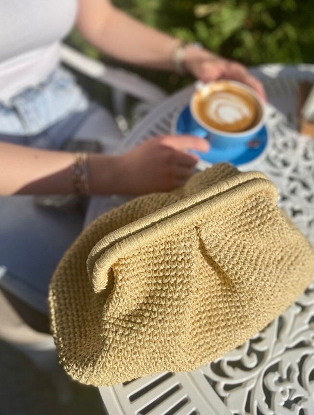 Raffia Clutch Straw Raffia Clutch Straw Pouch Clutches Etsy