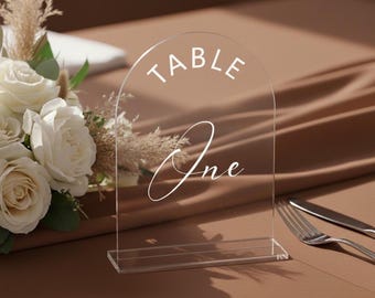 Table Numbers, Wedding Signs, Reception Decor