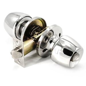 Villar Home Designs Door Knob Versa Chrome Keyed