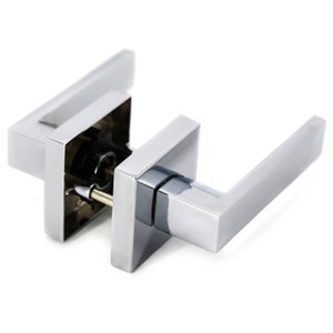 Villar Home Designs Door Lever Crown Chrome Passage image 6