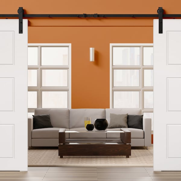 Double Barn Doors Etsy