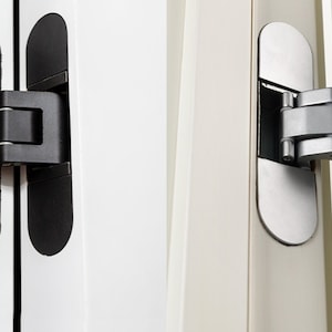 Villar Home Designs 2 Pack Heavy Duty Invisible Concealed 3D Adjustable Hinges