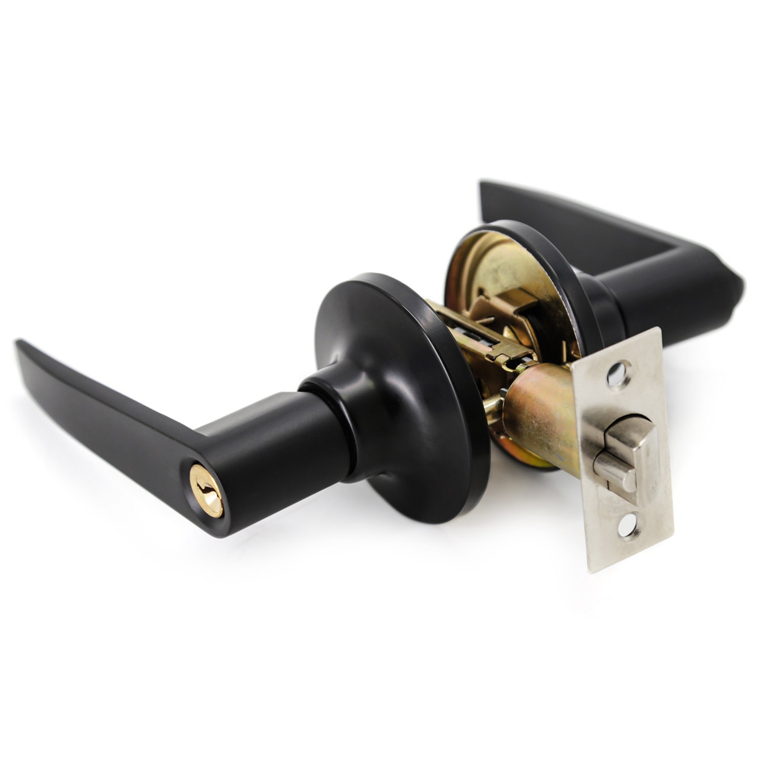 2 Pack Door Knob and Lock Set Versa Keyed by Villar Home Designs