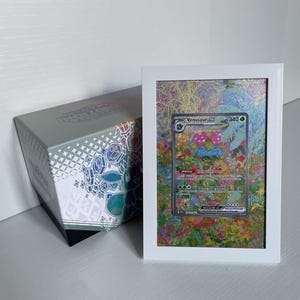 Cornice con grafica estesa della carta Venusaur ex 198