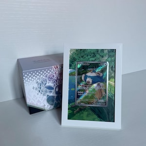 Cadre avec carte graphique étendue de la carte Snorlax 051