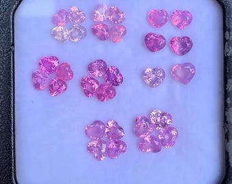 silky sapphire heart, Milky sapphire heart, Pink milky sapphire, Milk sapphire, Silky sapphire, Thuy Dien Spinel, C78, C79, C80