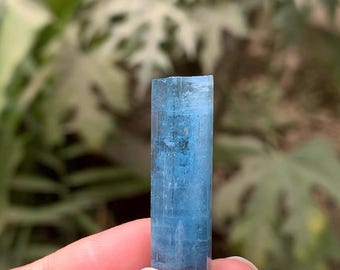 34.2cts, Aquamarine crystal, Blue aquamarine crystal, Vietnam aquamarine