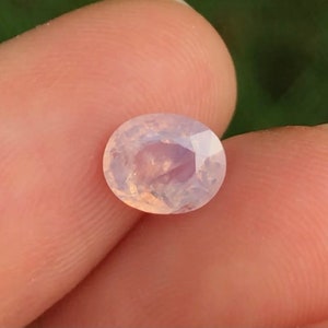 Opalescent sapphire 1.07ct, Milky sapphire, Silky sapphire