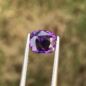milky sapphire Vietnam 1.11ct, Unheat Sapphire, Natural Silky Sapphire