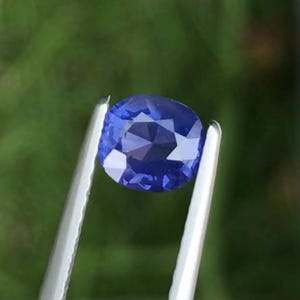 Blue silky sapphire, Milky sapphire Luc Yen, Silky sapphire Luc Yen, Natural silky sapphire 0.82ct